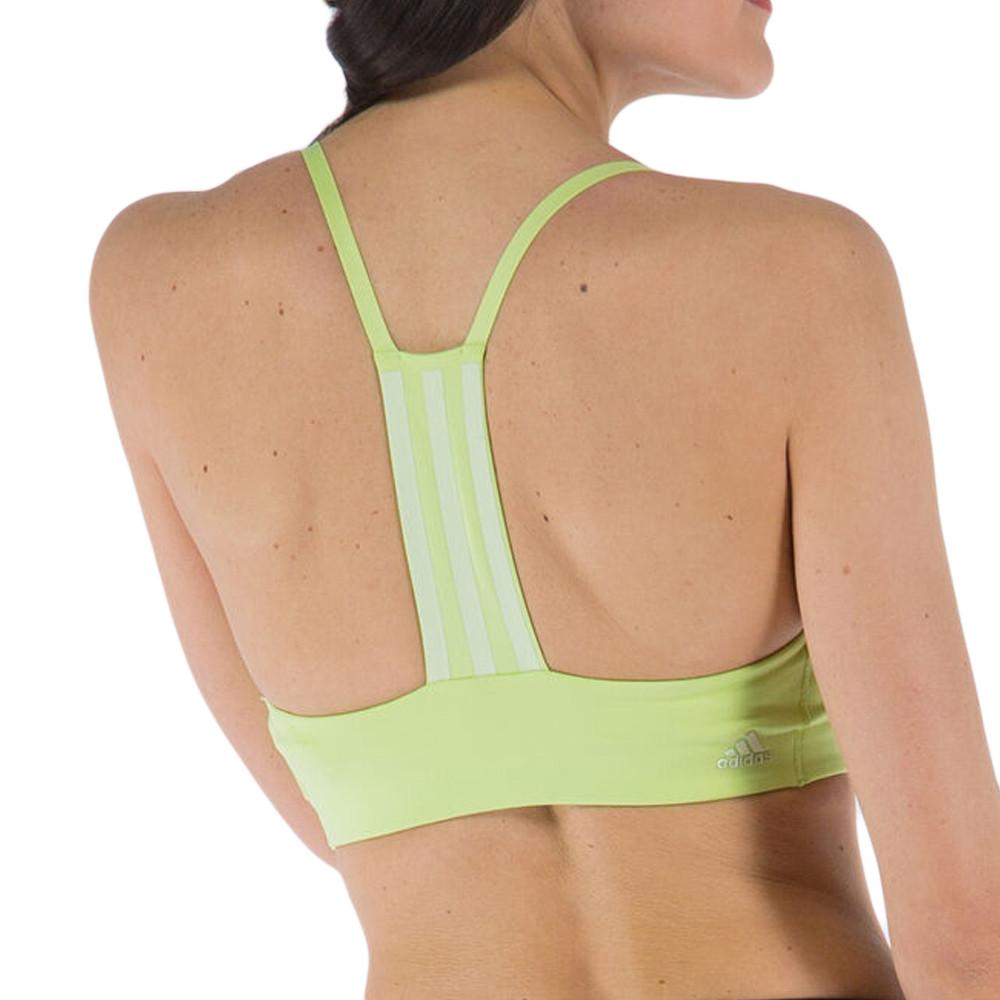 Brassière Verte Femme Adidas Aeroimpact vue 2