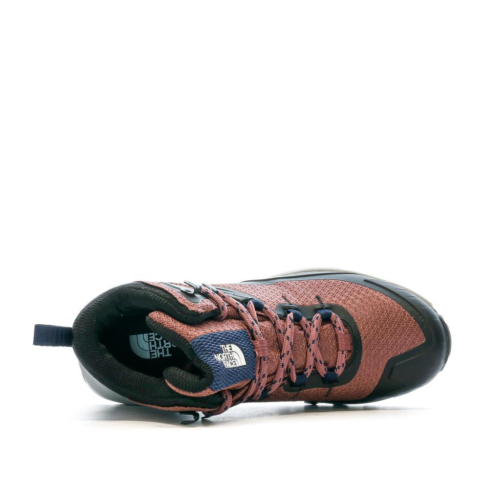 Chaussures De Randonnée Noir/Violet Femme The North Face Cragmont vue 4