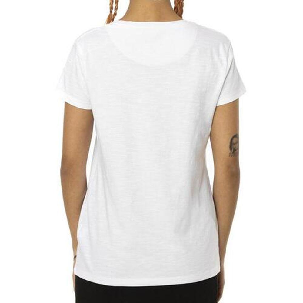 T-Shirt Blanc/Noir Femme Von Dutch LEC vue 2