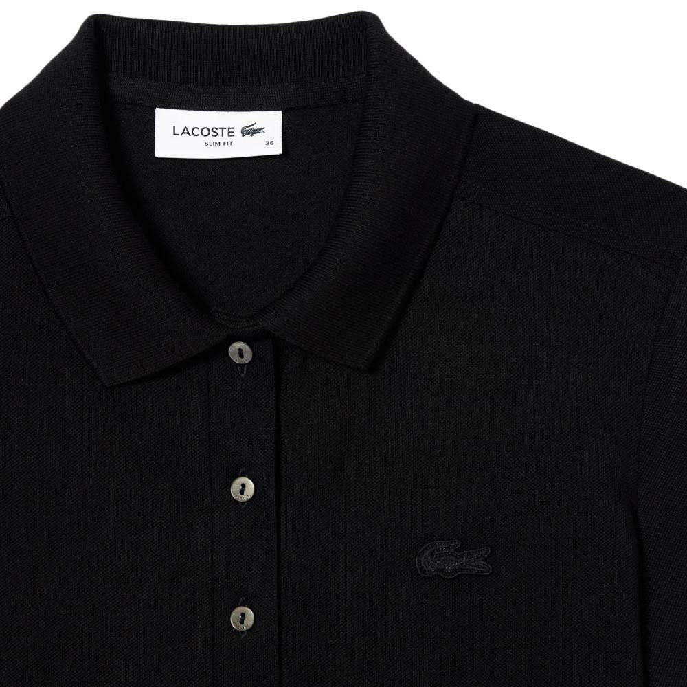 Polo Noir Femme Lacoste PF5462 vue 3
