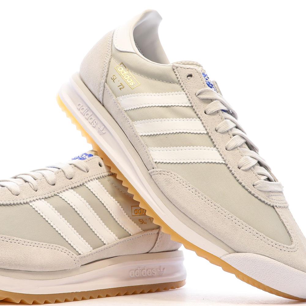 Baskets Beige/Rose/Gris Homme Adidas Sl 72 vue 7
