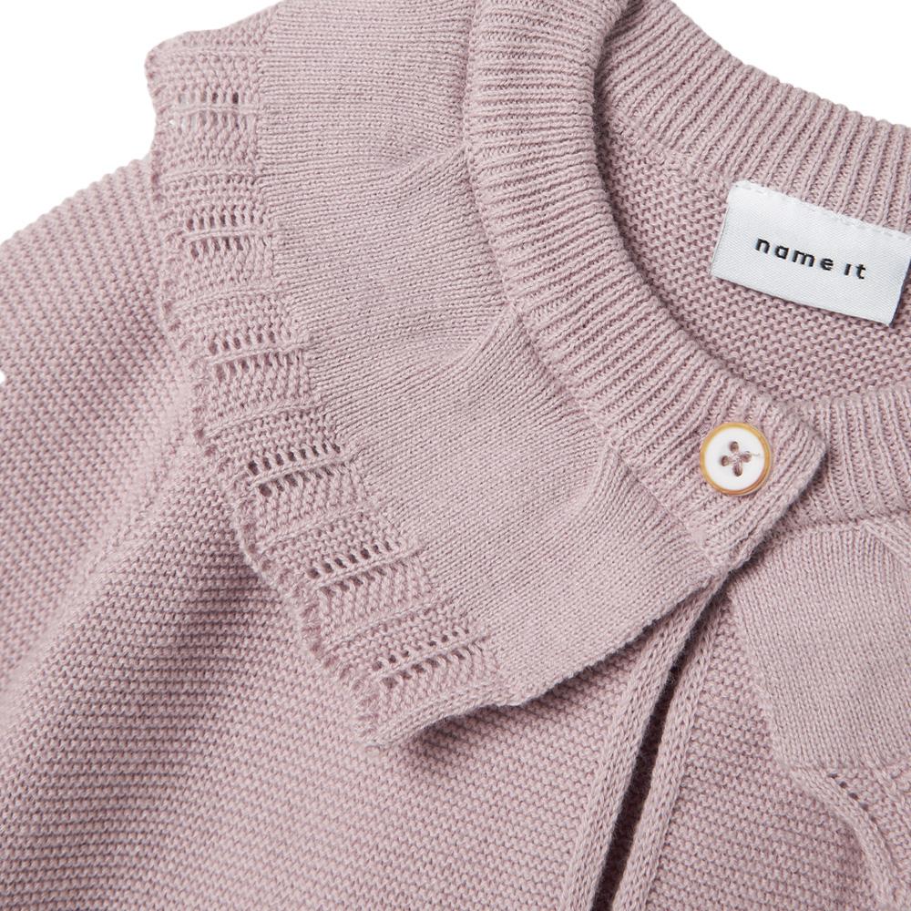 Gilet Rose Fille Name it Foppa vue 3