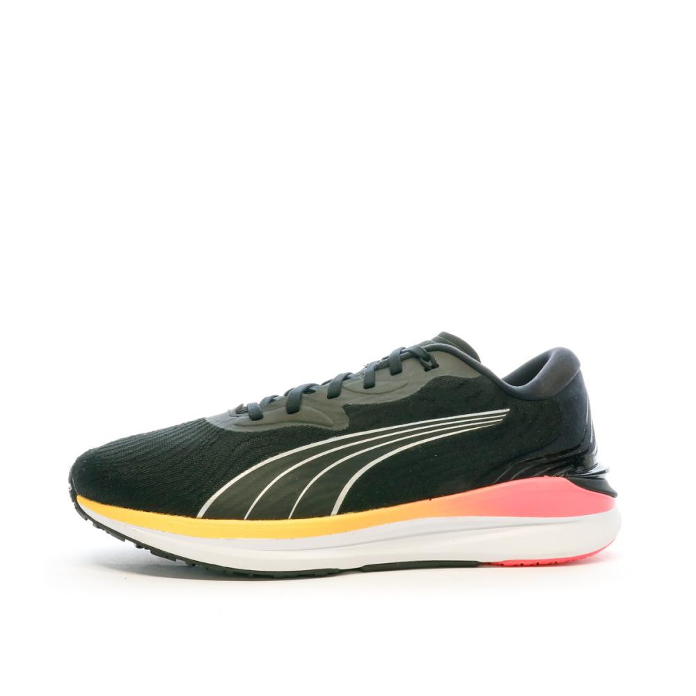 Chaussures de running Noires Homme Puma Electrify Nitro 2 pas cher