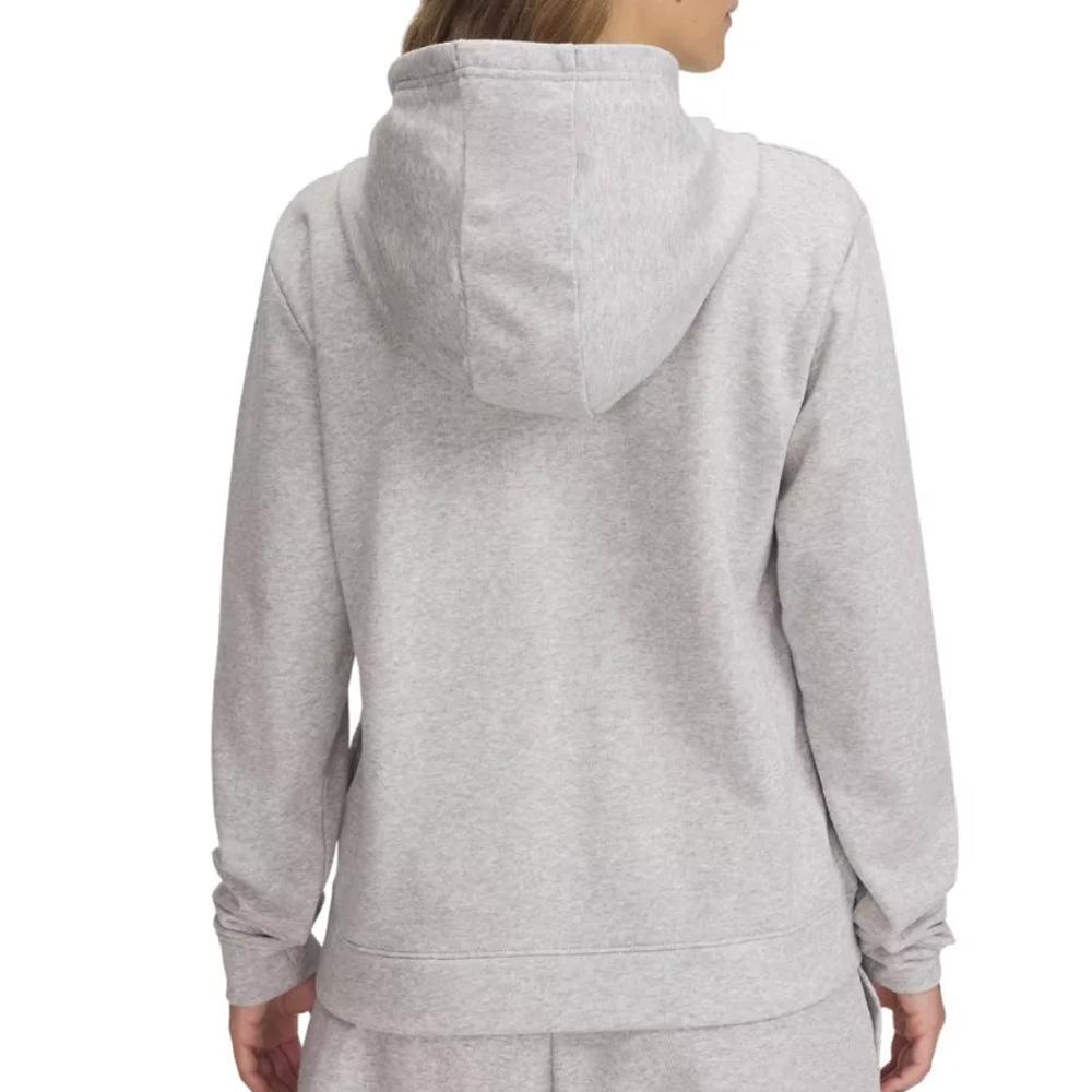 Sweat Gris Homme Under Armour Rival Terry Hoodie vue 2
