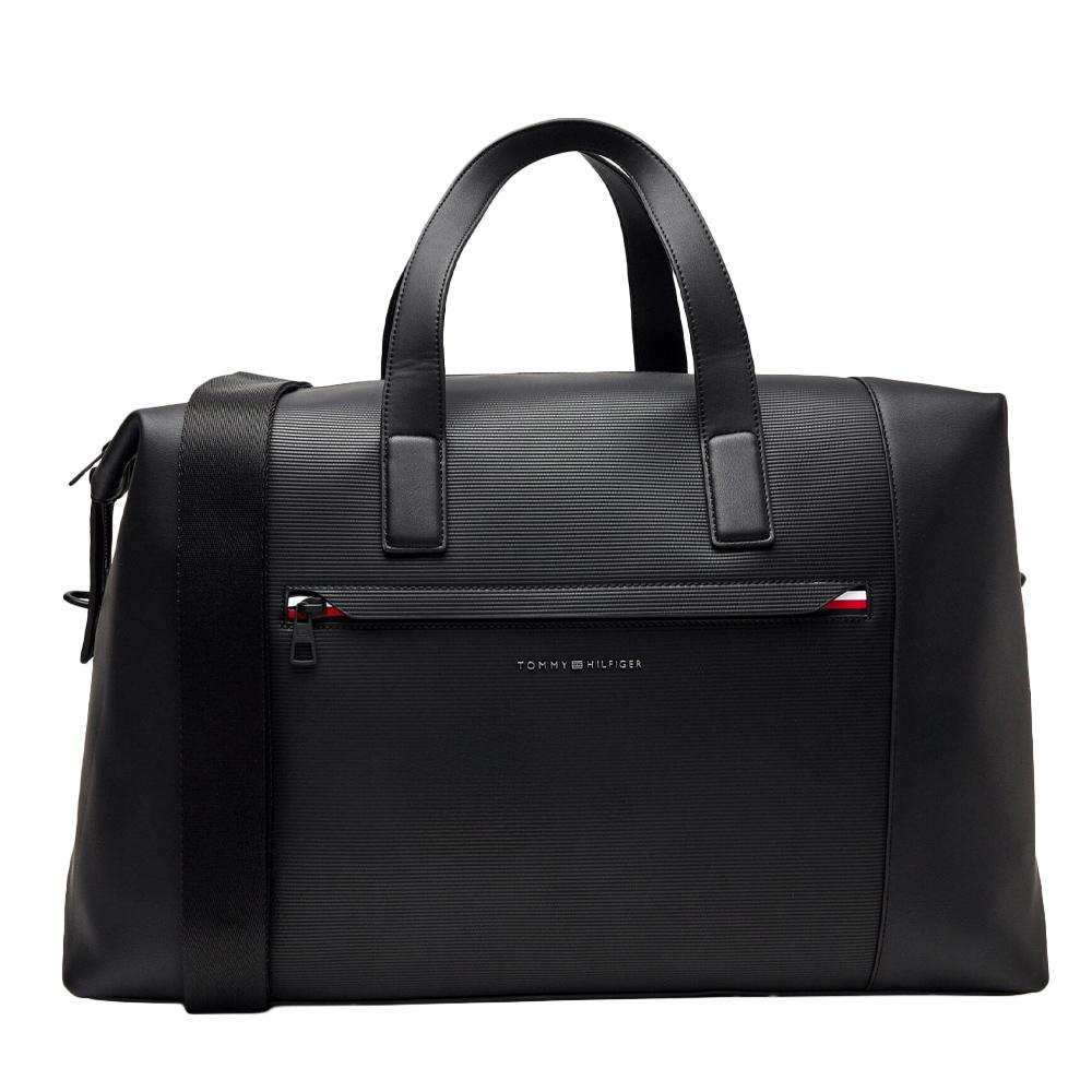 Sac de voyage Noir Homme Tommy Hilfiger Corp Duffle pas cher