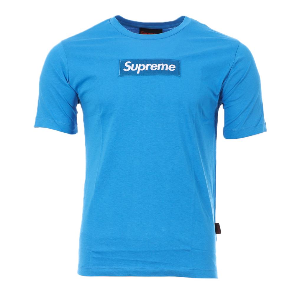 T-shirt Bleu Homme Supreme Grip Nick pas cher