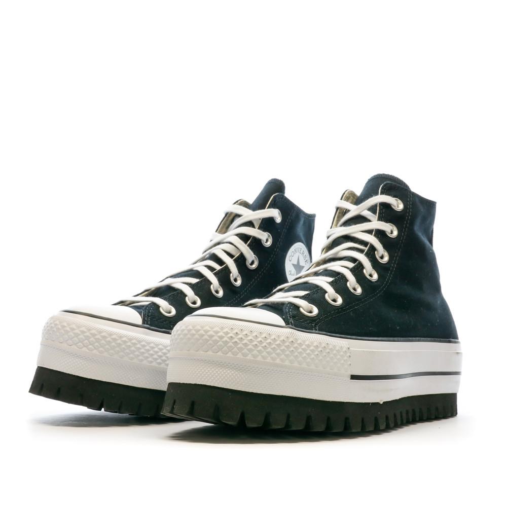 Baskets Noir Femme Converse Converse All Star Trek vue 6