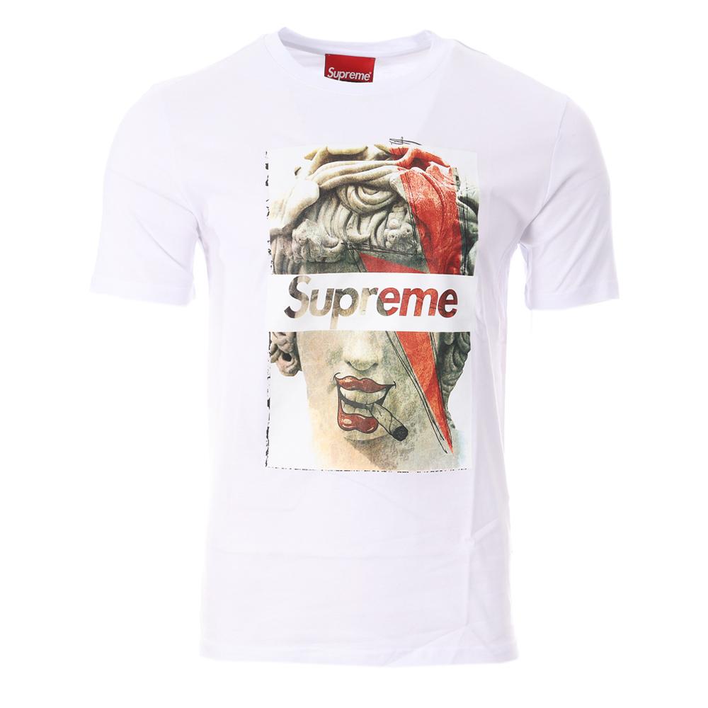T-Shirt Blanc Homme Volcom Supply pas cher