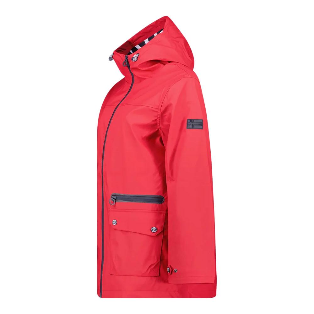 Parka Rouge Femme Geographical Norway Dolaine vue 3