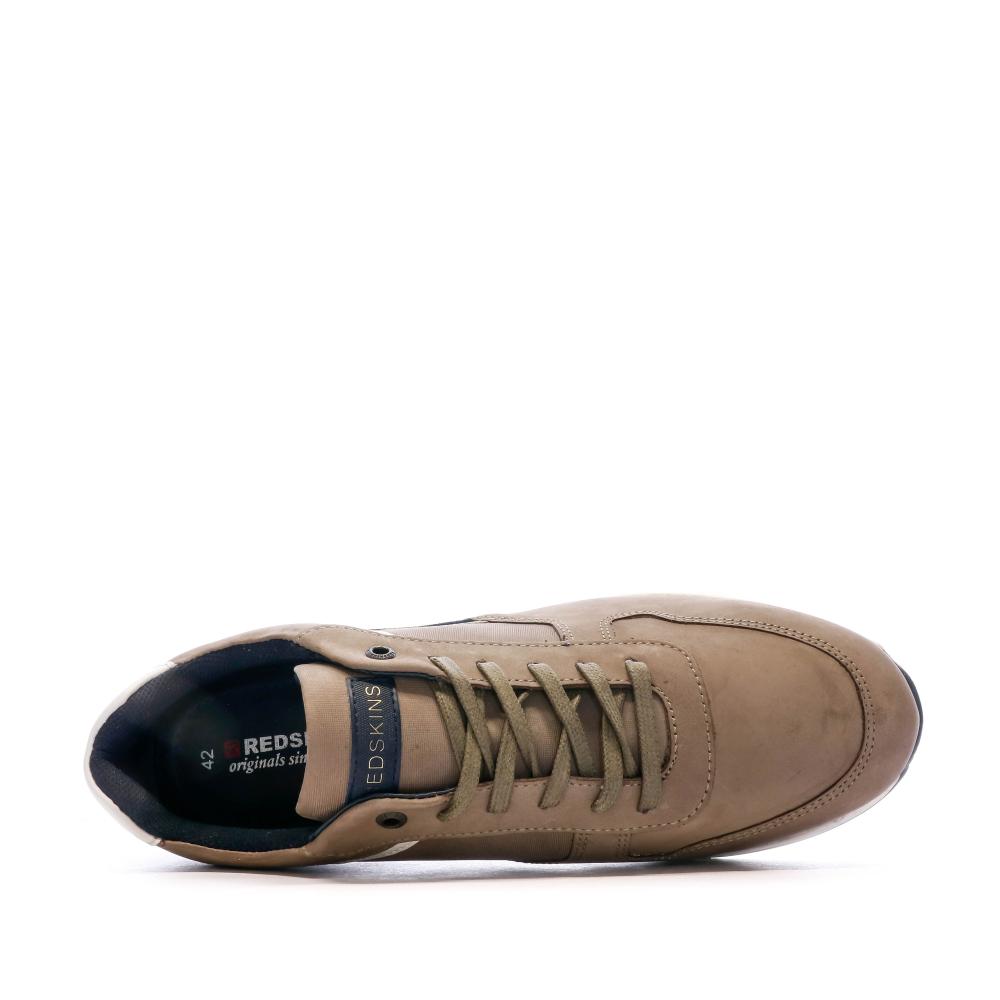 Baskets Marron Homme Redskins Linasi vue 4