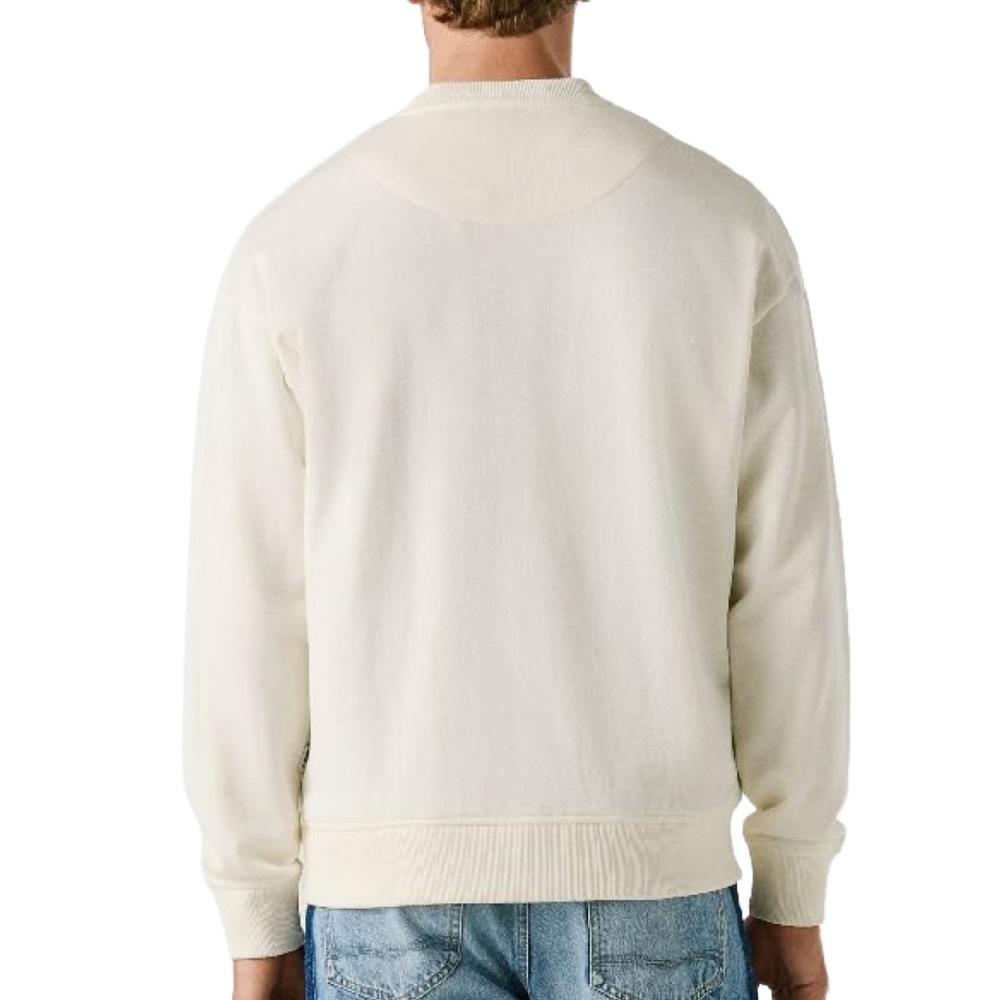 Sweat Blanc Homme Pepe jeans Pjl vue 2