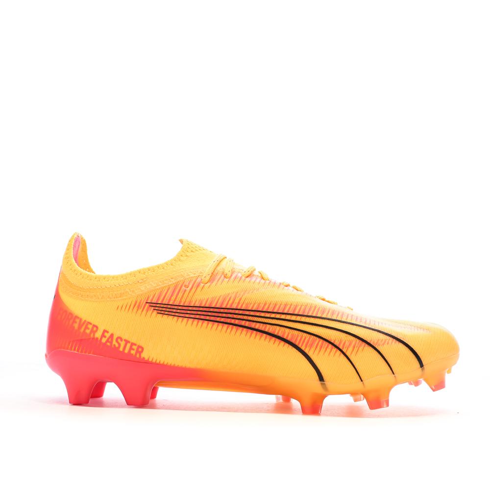 Chaussures de Football Orange Homme Puma Ultra Ultimate 107744 vue 2