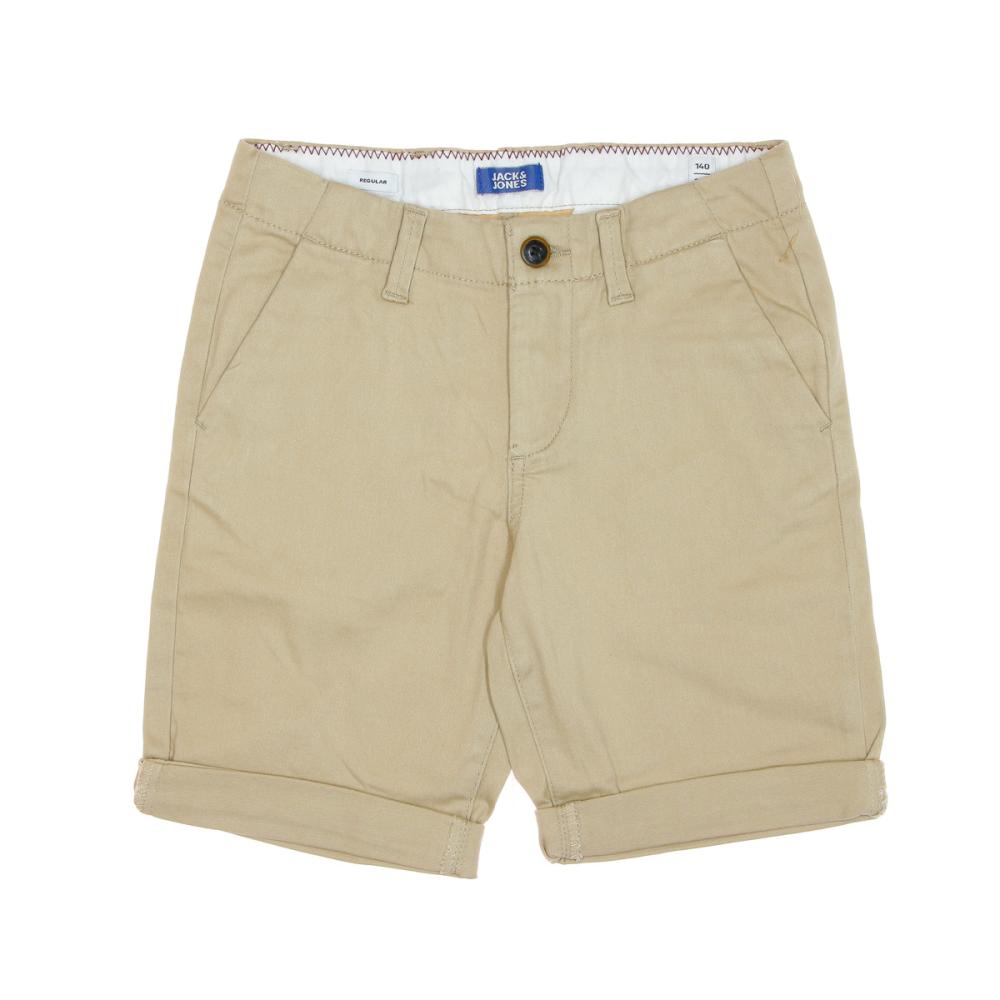 Short Beige Garçon Jack & Jones Basic pas cher