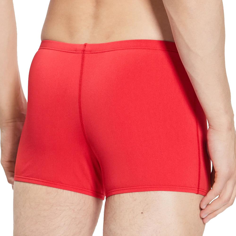 Boxer de bain Rouge Homme Nike Square vue 2