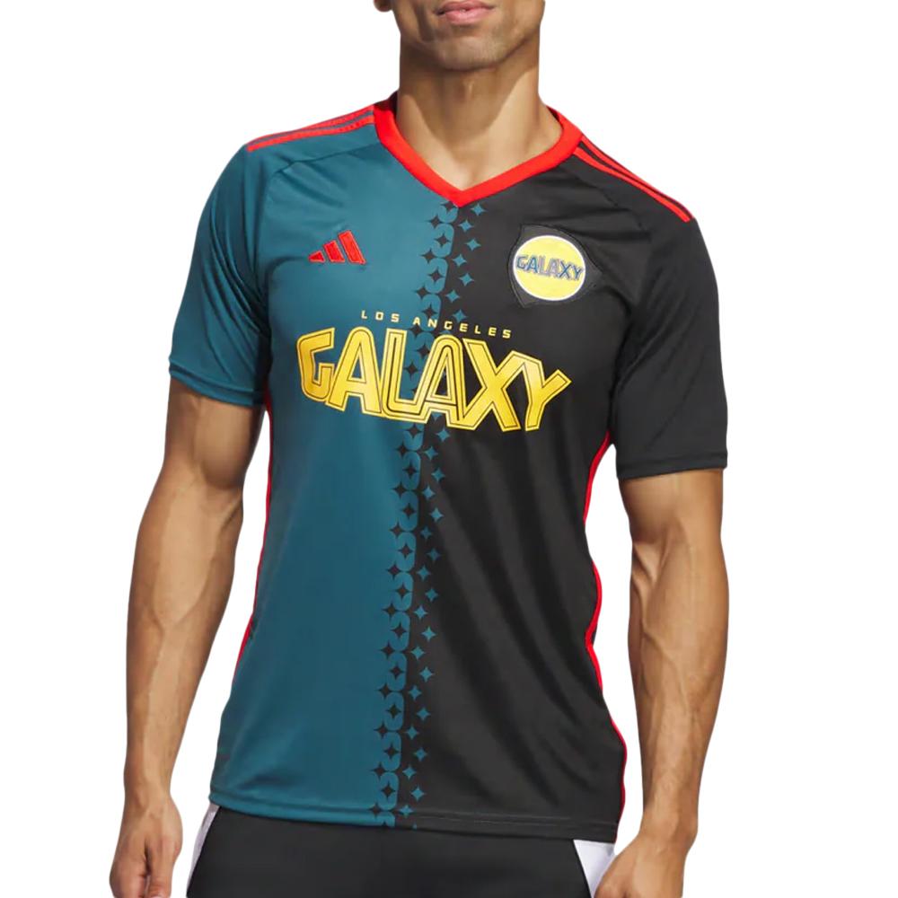 Maillot de football Bleu/Noir Homme Adidas Galaxy Third 24/25 pas cher