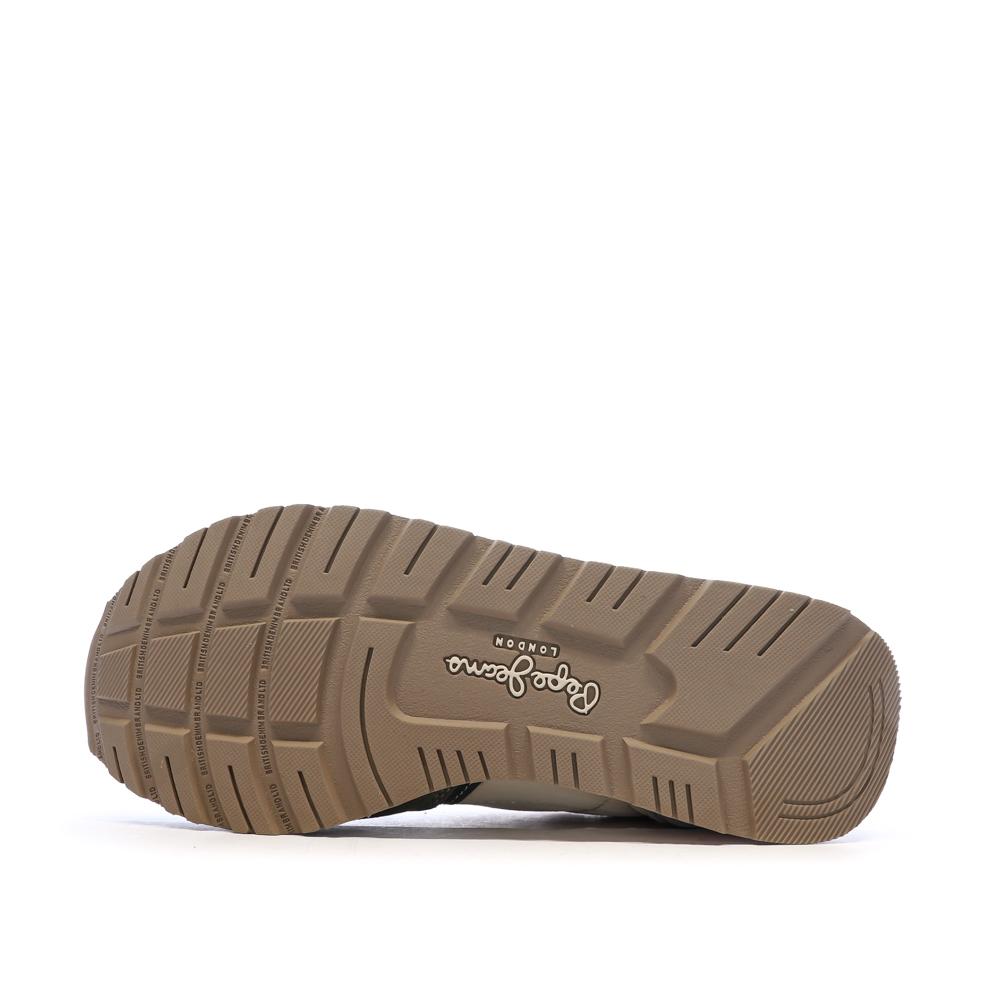Baskets Beige/Rose Femme Pepe jeans Brit Mixt vue 5
