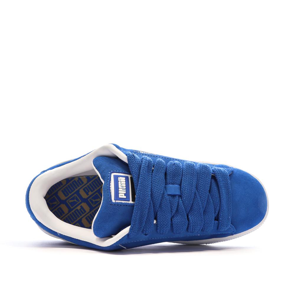 Baskets Bleu Femme Puma Suede XL vue 5