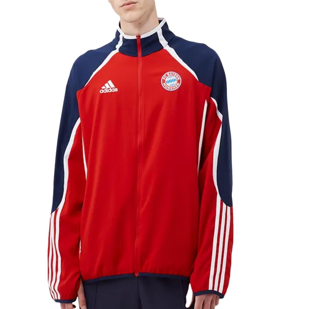 Bayern Munich Veste de Survêtement Rouge Homme Adidas 2022 pas cher