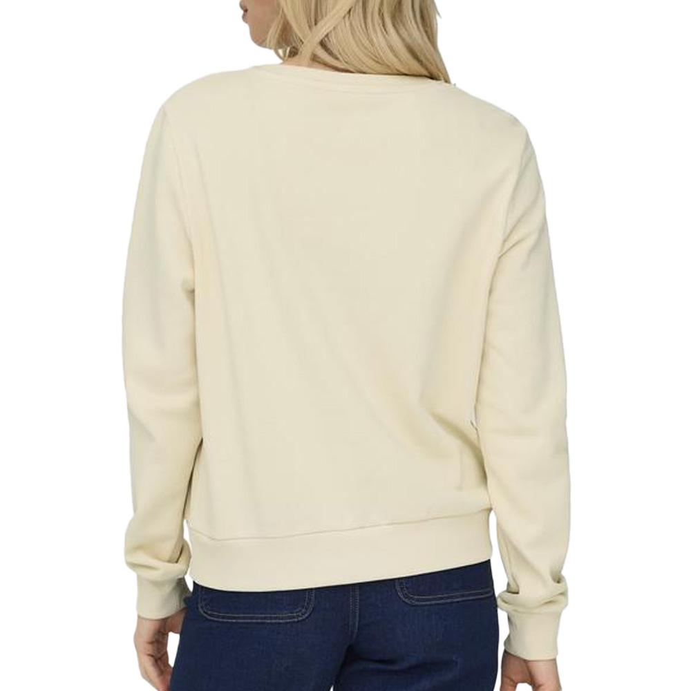 Sweat Beige Femme Only Rubi vue 2