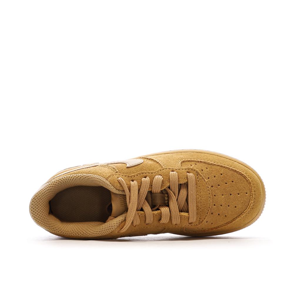 Baskets Camel Garçon Nike Force 1 vue 4