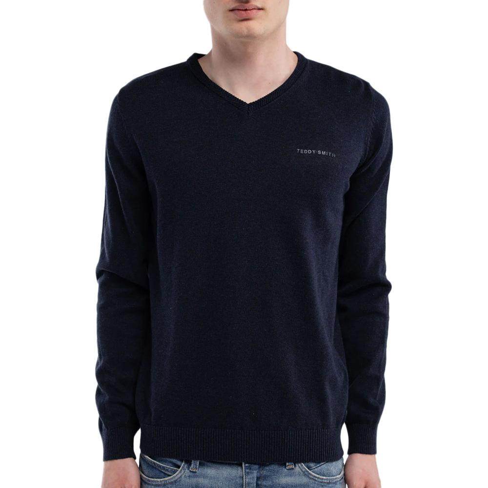 Pull Marine Homme Teddy Smith Pulser 3 pas cher