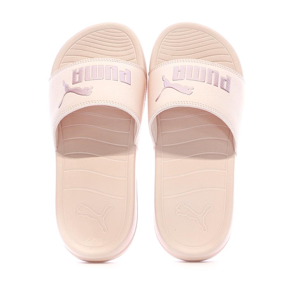Claquettes Rose Femme Puma Popcat 20 vue 3