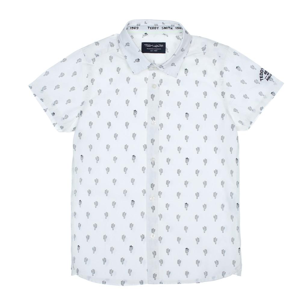 Chemise blanche garçon Teddy Smith C-Willy Jr pas cher