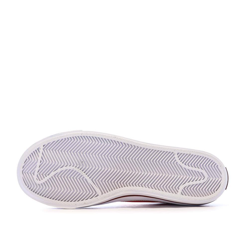 Baskets Blanc/Rouge Femme Nike Court Legacy vue 5
