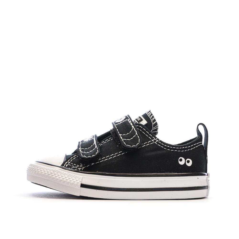Baskets Noires Garçon/Fille Converse Ct All Star Eyes pas cher