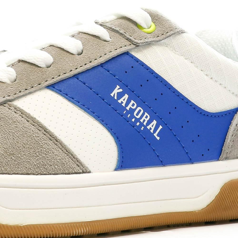 Baskets Blanc/Bleu Homme Kaporal Drake vue 7