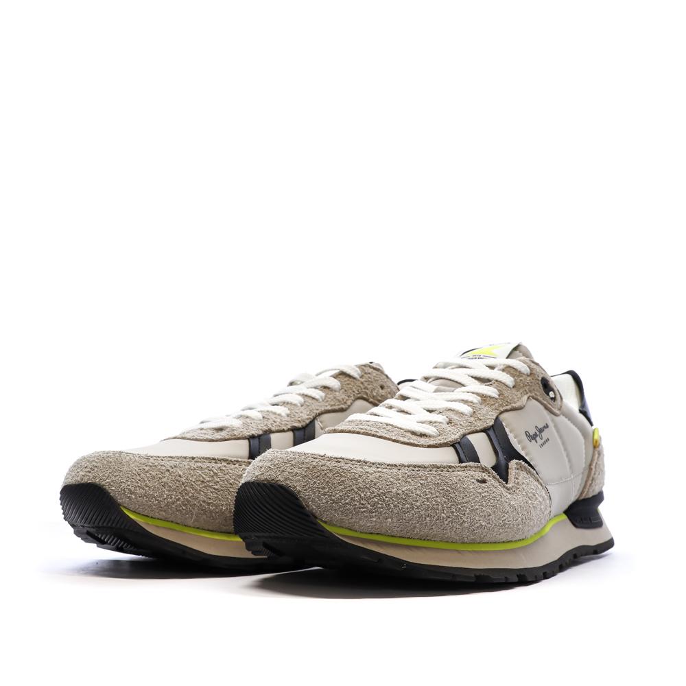Baskets Grises Homme Pepe jeans Brit Fly vue 6