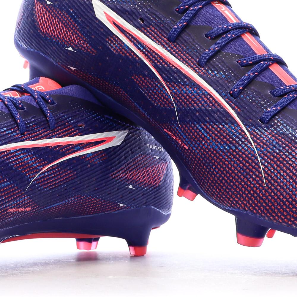 Chaussures de Foot Violettes Homme Puma Ultra 5 Pro FG/AG vue 7