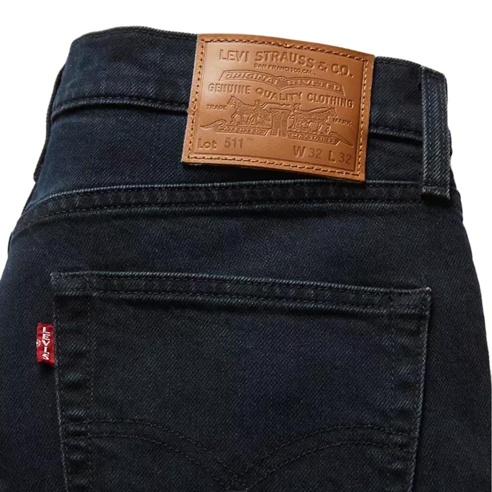 Jean 511 Bleu Foncé Homme Levi's Slim Blues 04511 vue 3