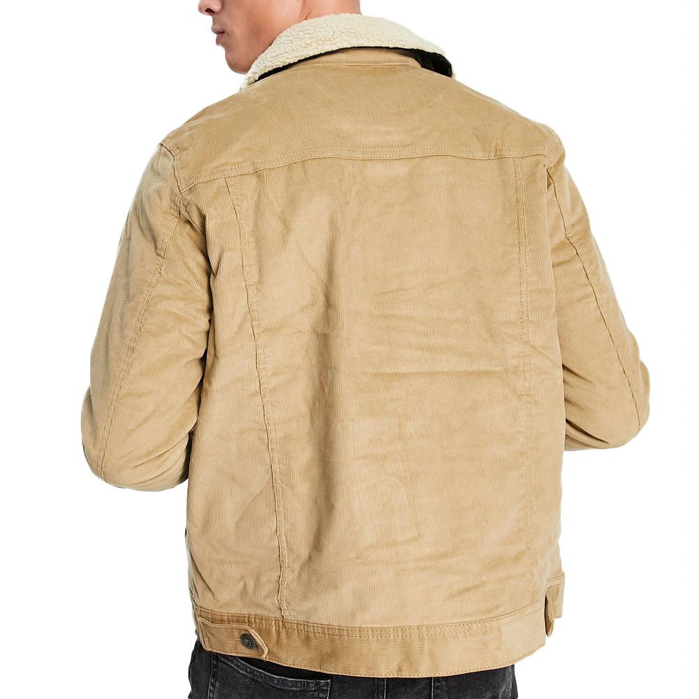 Veste Beige Homme Jack & Jones Mouton Alvin vue 2