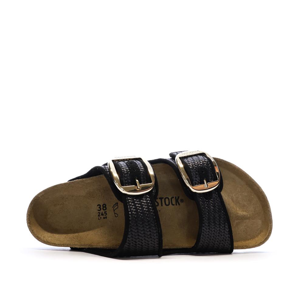 Sandales Noires Femme Birkenstock Arizona Big Buckle vue 4