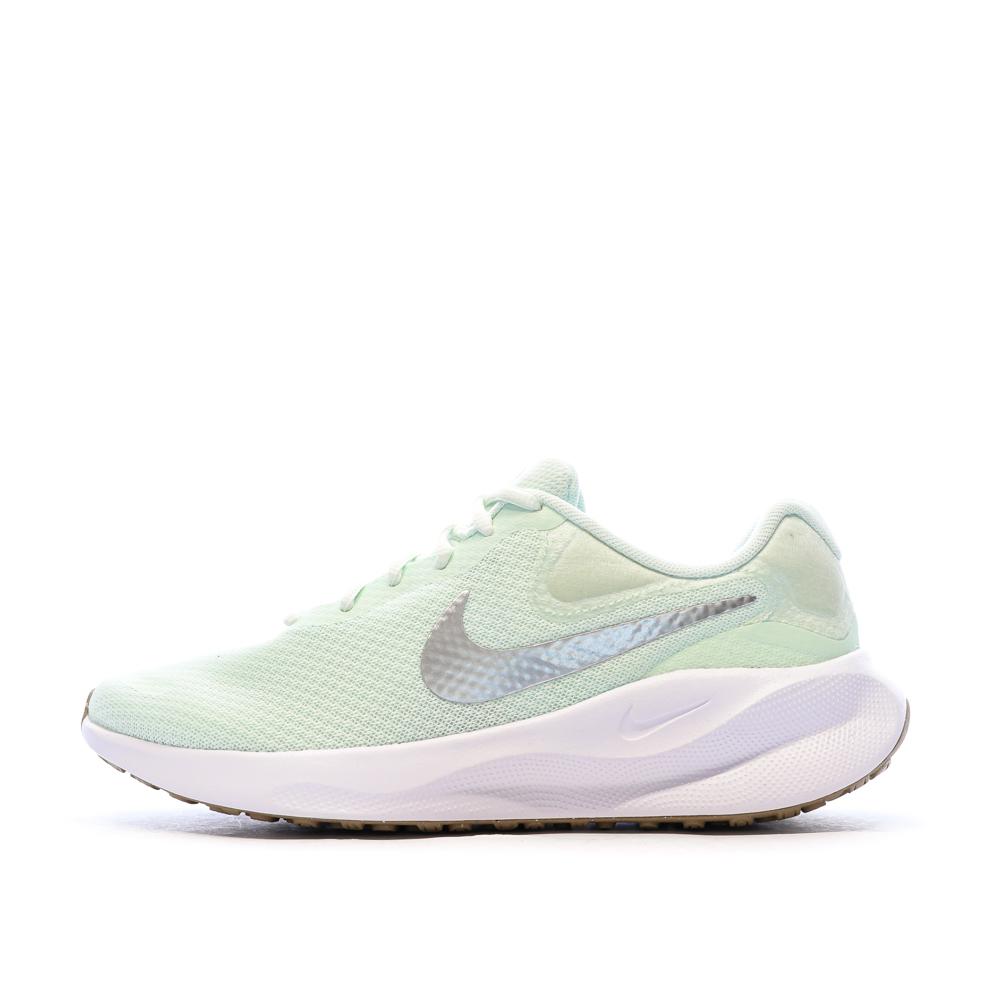 Chaussures de running Vert Femme Nike Revolution pas cher