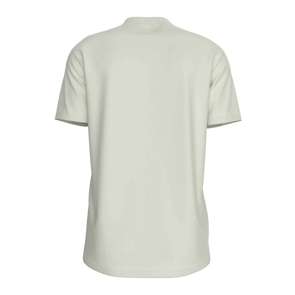 T-shirt Ecru Homme Calvin Klein Jeans Institutional vue 2