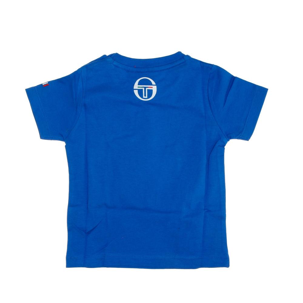 T-shirt Bleu royal Bébé Garçon Sergio Tacchini vue 2