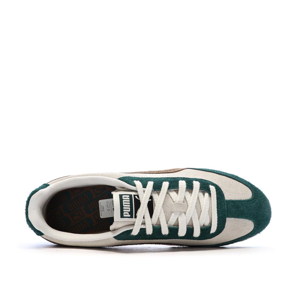 Baskets Vert/Beige Homme Puma Arizona Suede vue 4