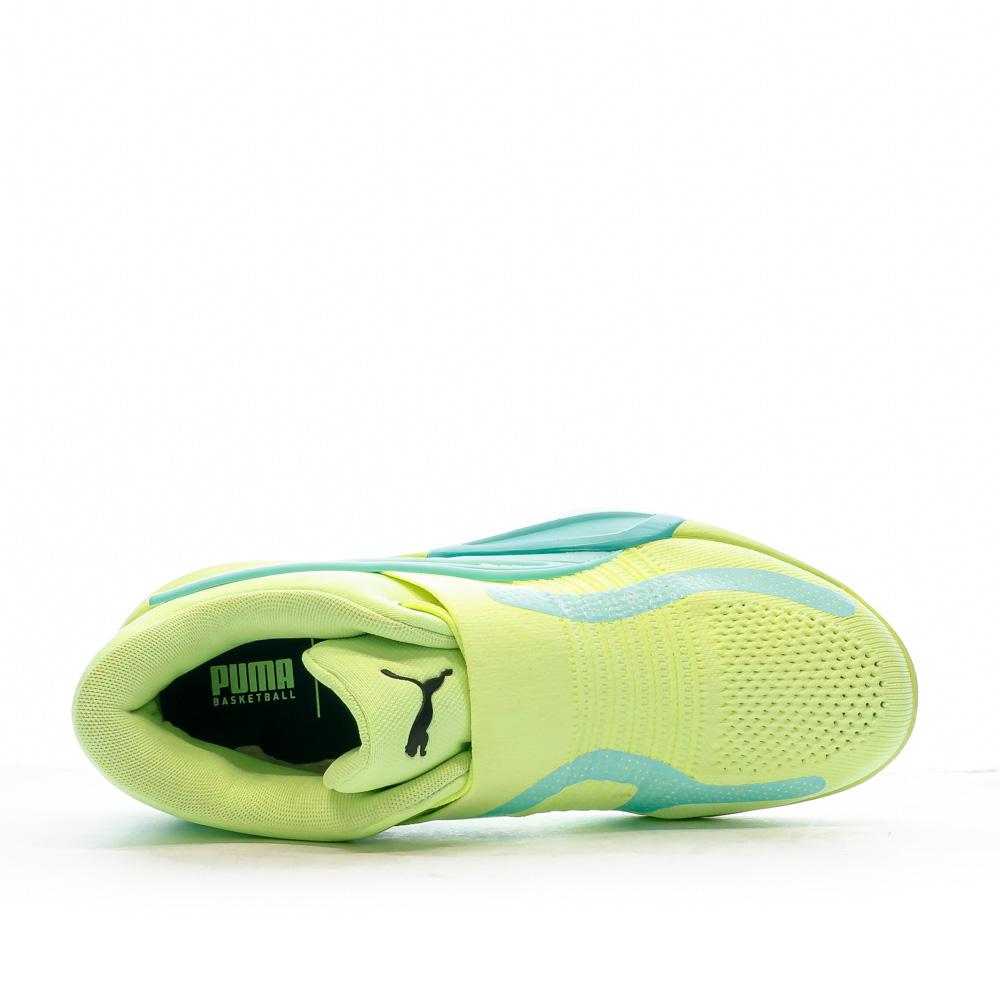 Chaussures de Basket Jaune/Bleu Homme Puma Rise Nitro vue 4