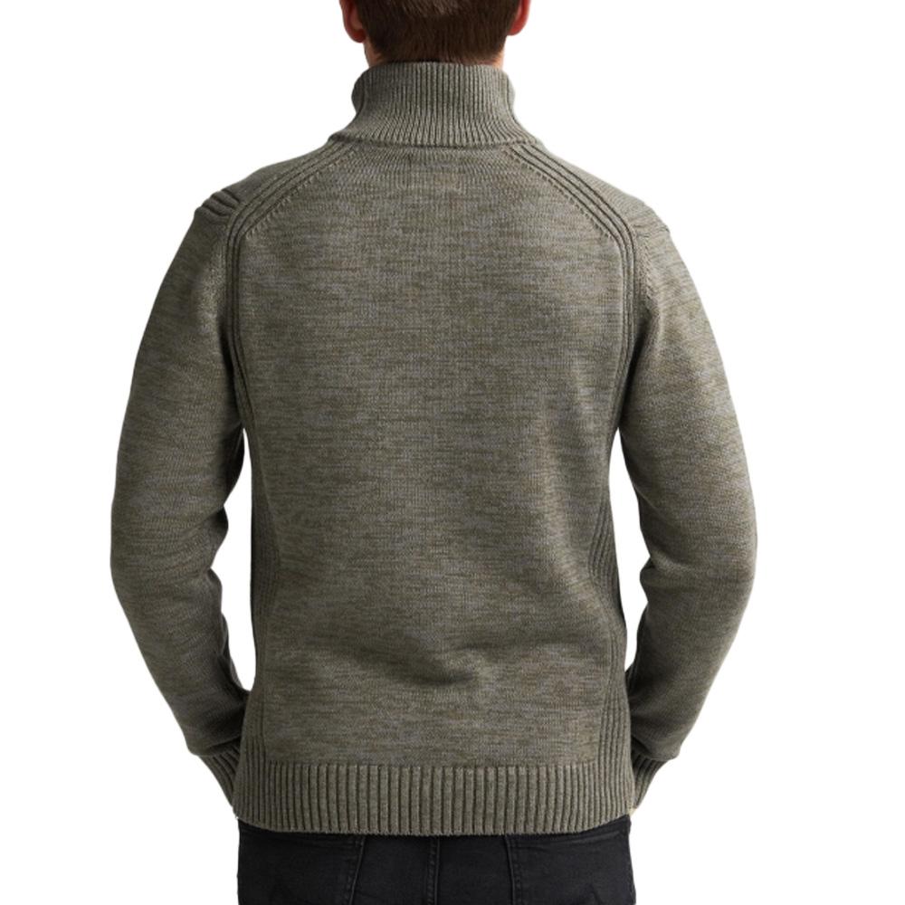 Pull Gris Homme Petrol Industries Knitwear vue 2