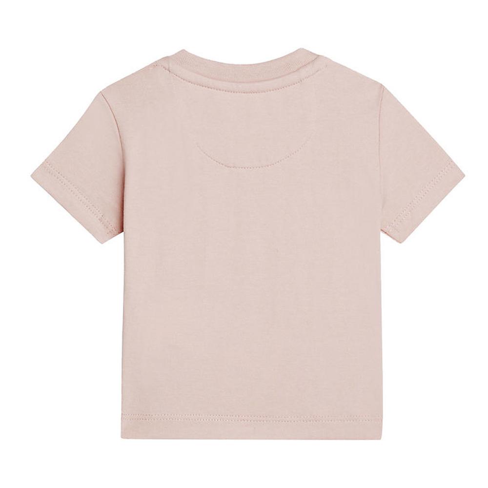 T-shirt Rose Fille Calvin Klein Jeans Monogram vue 2