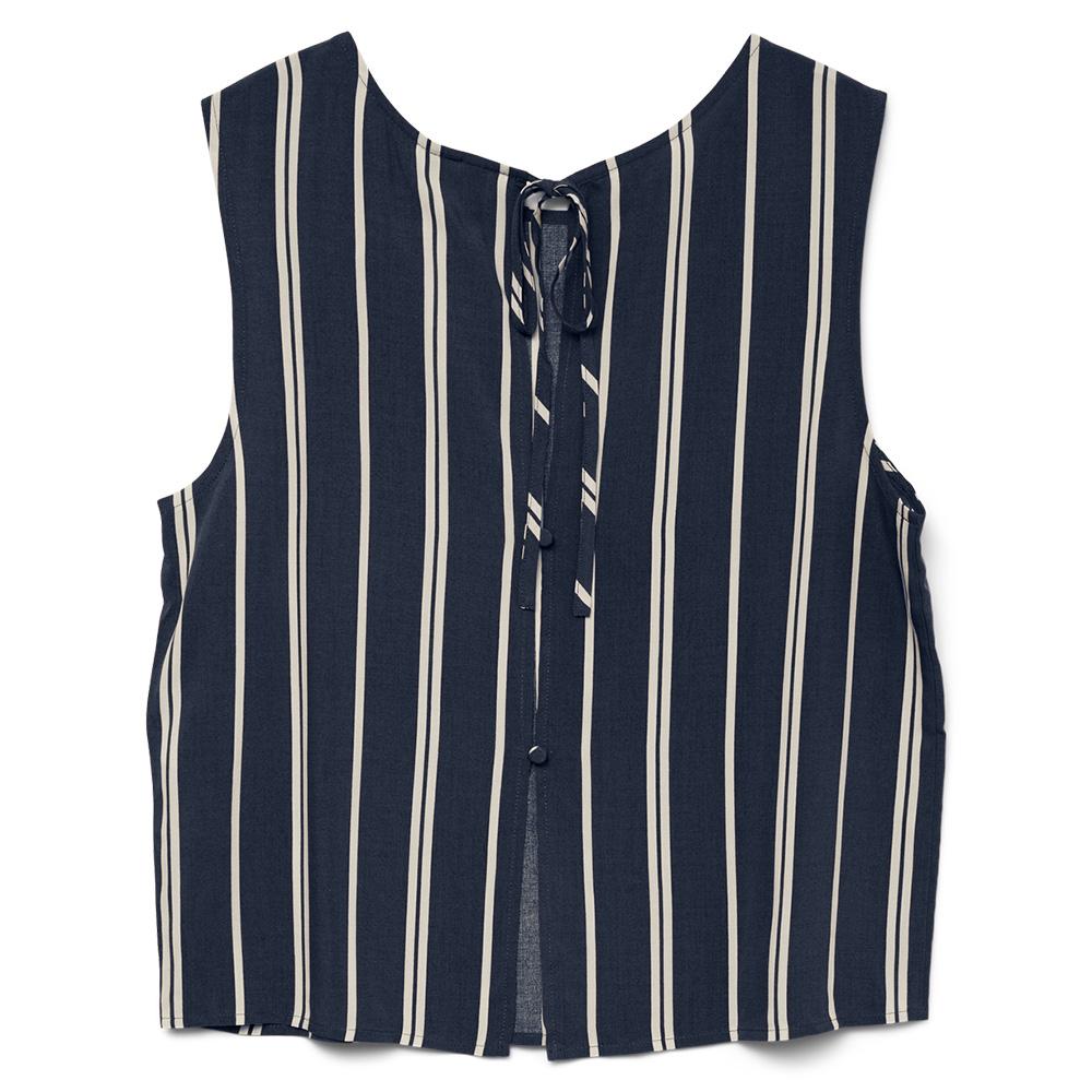 Débardeur Marine Femme Vero Moda Christina vue 2