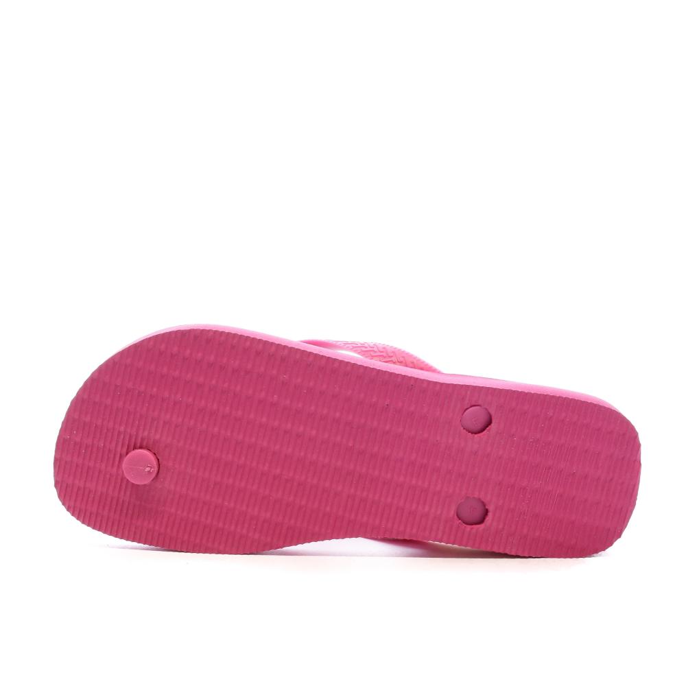 Tongs Roses Femme Havaianas Logomania vue 2