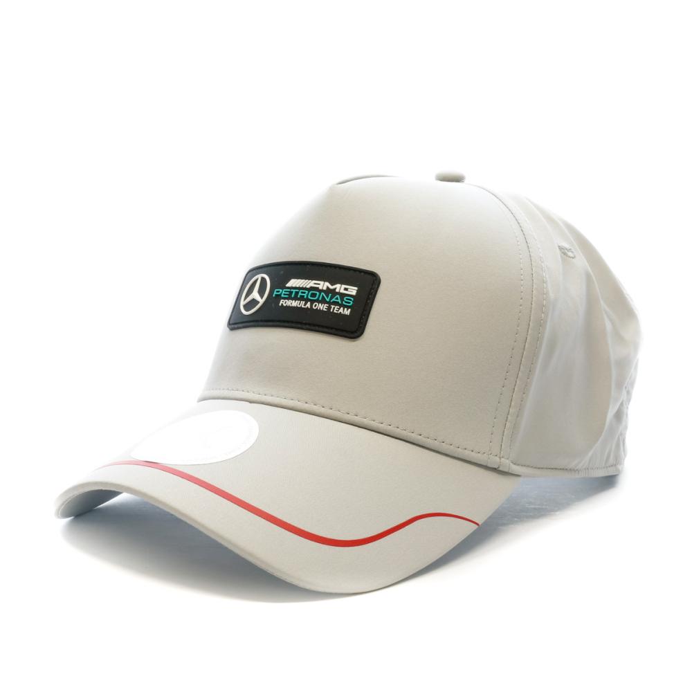 Casquette Gris Homme Mercedes AMG Puma F1 Team pas cher