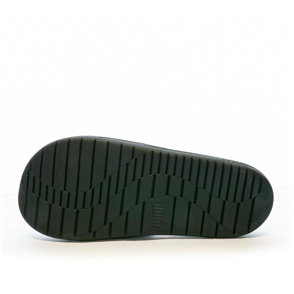 Tongs Noir Homme Puma Softride Slide vue 2