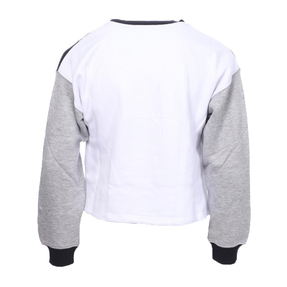 Sweat gris fille Teddy Smith Sinnu vue 2