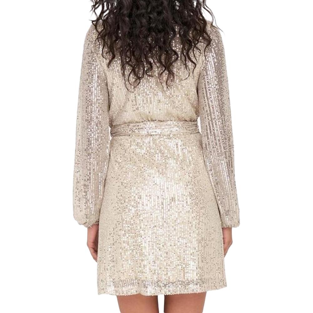 Robe à Sequins Rose Poudré Femme JDY Carmen vue 2