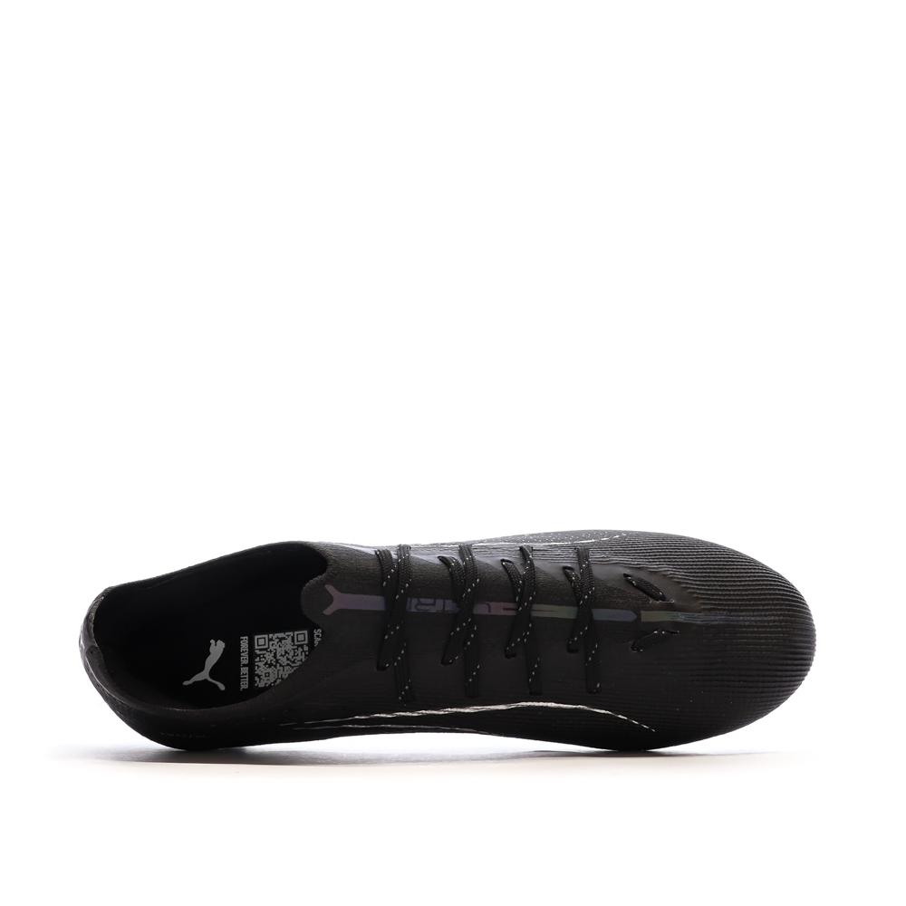 Chaussures de Foot Noires Homme Puma Ultra 5 Pro FG/AG vue 4