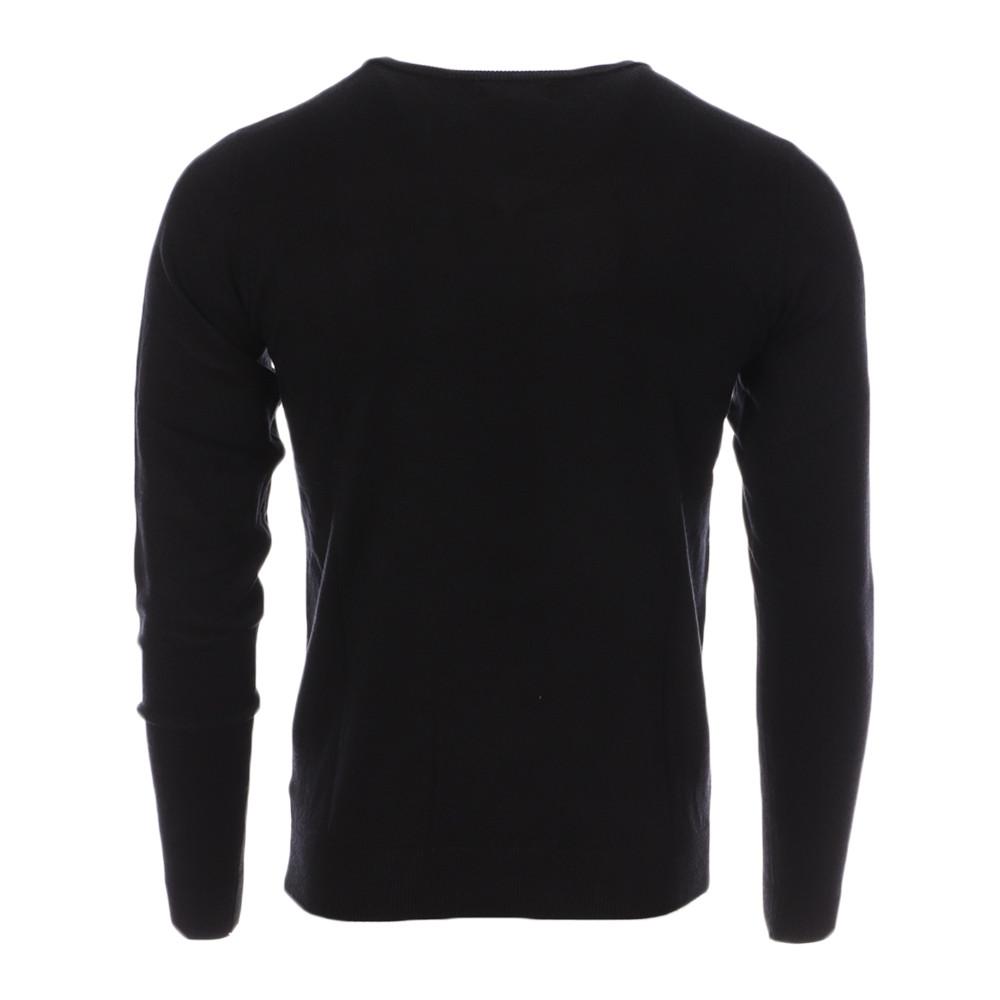 Pull Noir Homme Saint-Hilaire BSH01 vue 2